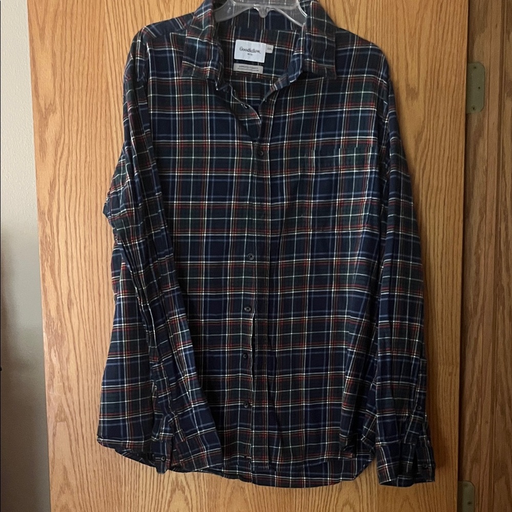 Goodfellow & Co Men's Multicolor Plaid Shirt